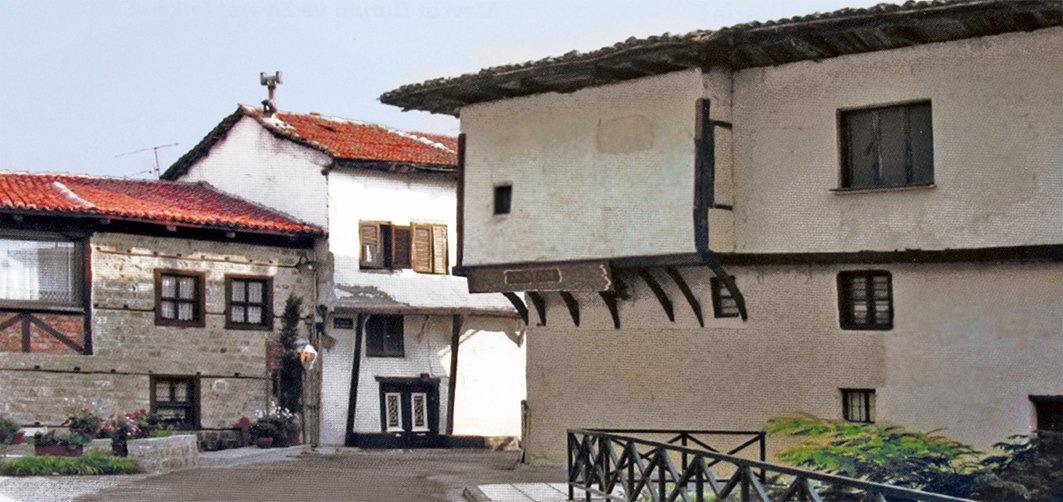 Vodina’da Osmanlı dönemine ait birkaç ev (Heath W. Lowry fotoğraf arşivi)