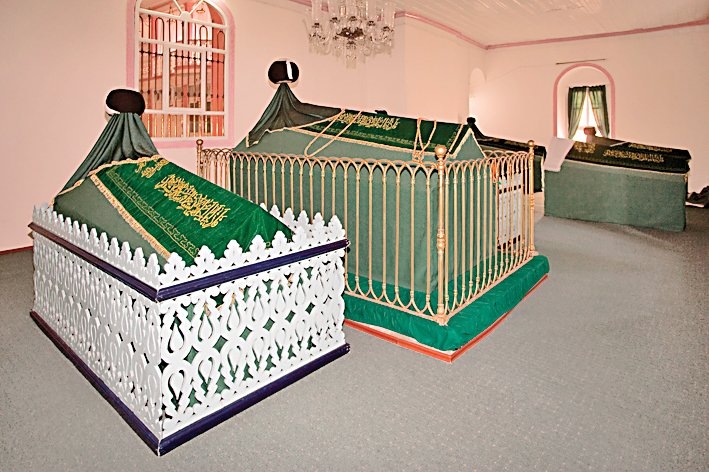 Nasûhî Türbesi’nin içinden bir görünüş