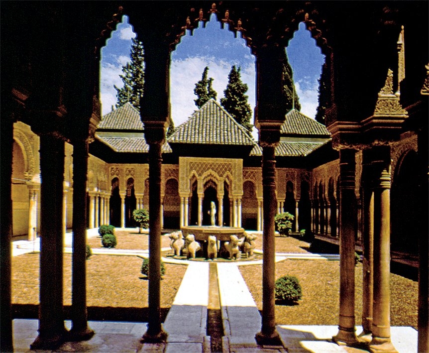 Aslanlı Avlu’dan bir görünüş