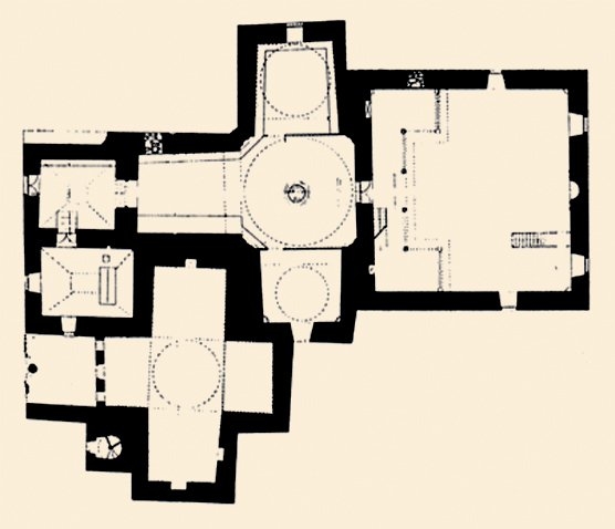 Elvan Çelebi Zâviyesi’nin plan rölövesi