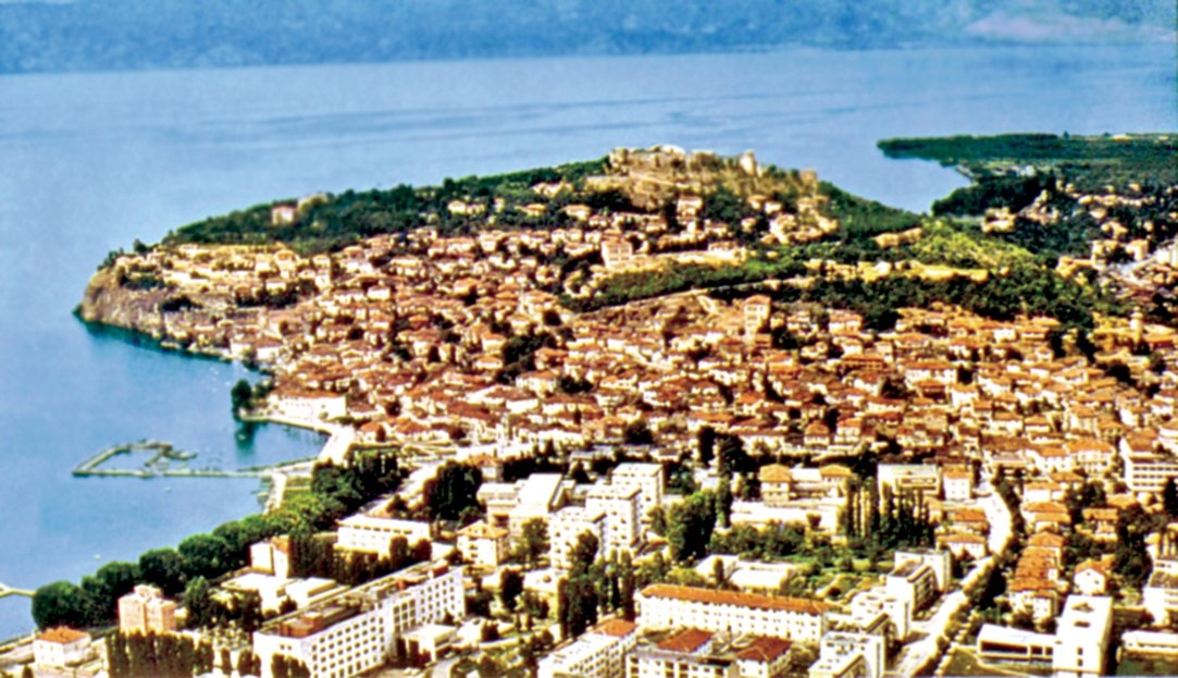 Ohri’nin kuşbakışı görünüşü