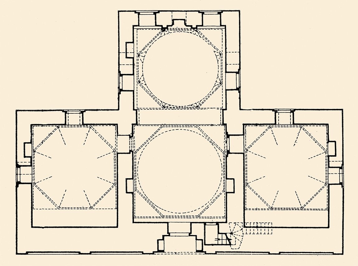 Koca Mehmed Paşa Camii’nin planı