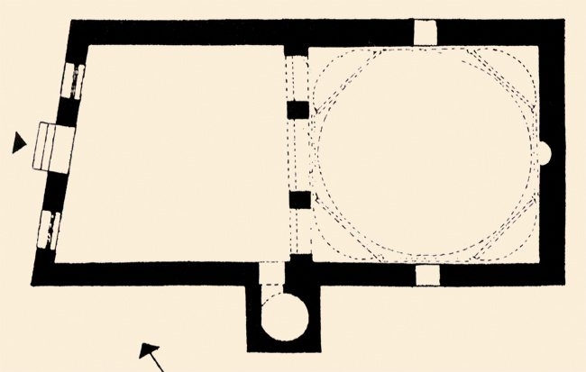 Fethiye Camii’nin planı