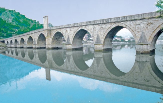 Bosna-Hersek Vişegrad’daki Sokullu Mehmed Paşa (Drina) Köprüsü