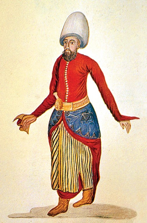 Şâtırbaşı (Türkische Gewänder und Osmanische Gesellschaft, İstanbul 1966, lv. 87)