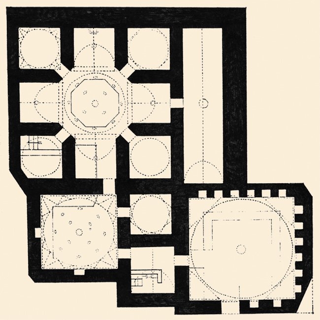 Çukur Hamam’ın planı