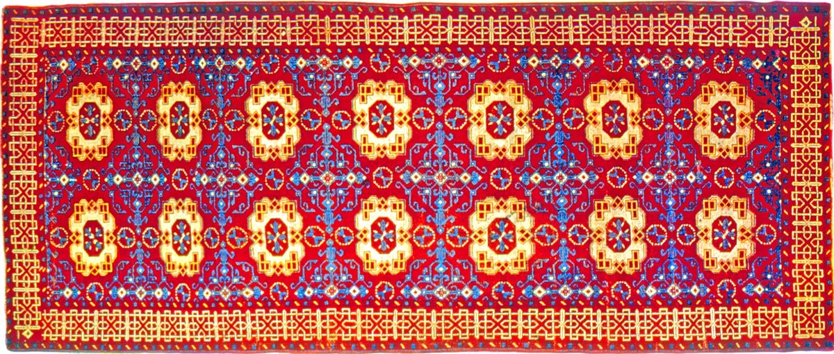 XVII. yüzyıl başına ait bir Holbein halısı (Metropolitan Museum of Art – New York)