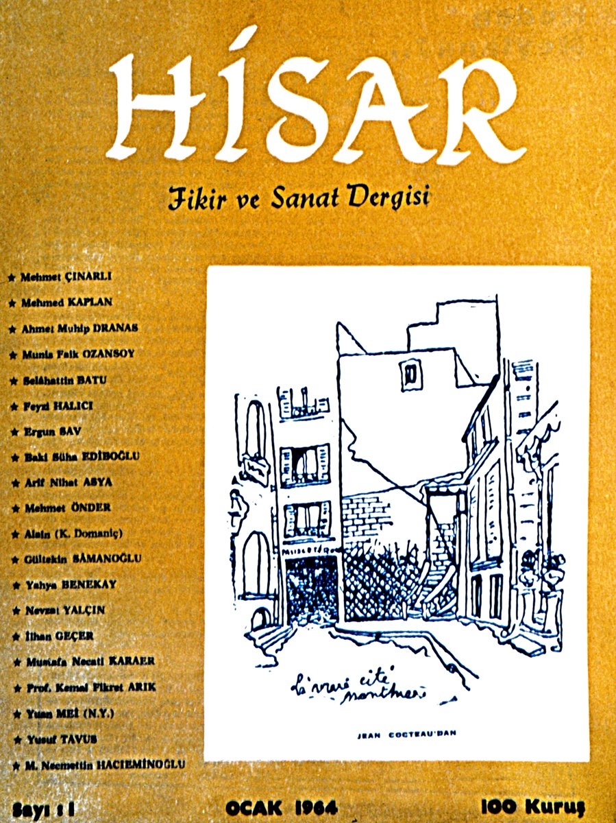 Hisar’ın ilk sayısının kapağı