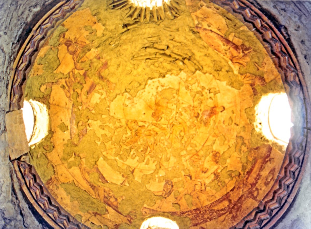 Kusayru Amre’nin kubbesi içindeki freskler