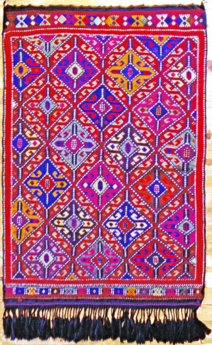 Mersin civarında dokunmuş cicim seccade (özel koleksiyon)