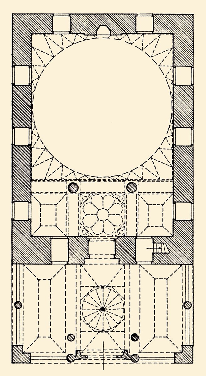 İznik’te Yeşilcami’nin planı