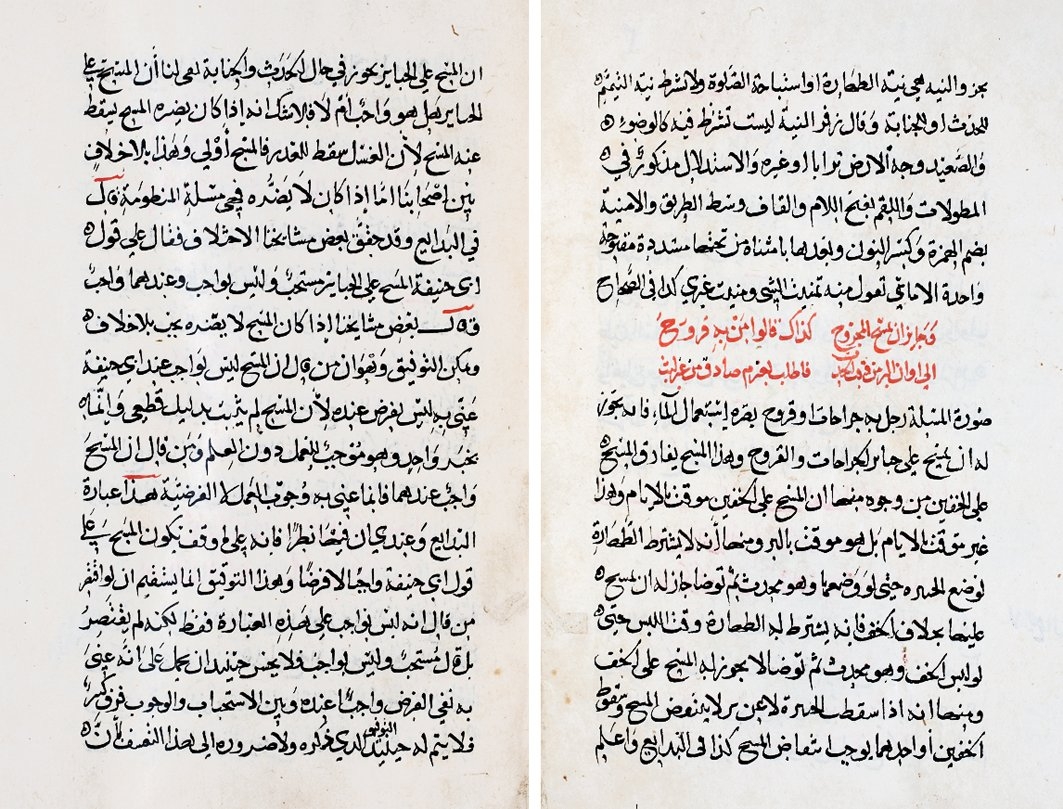 Necmeddin et-Tarsûsî’nin ed-Dürretü’s-seniyye adlı eserinin ilk iki sayfası (Beyazıt Devlet Ktp., Veliyyüddin Efendi, nr. 1168)