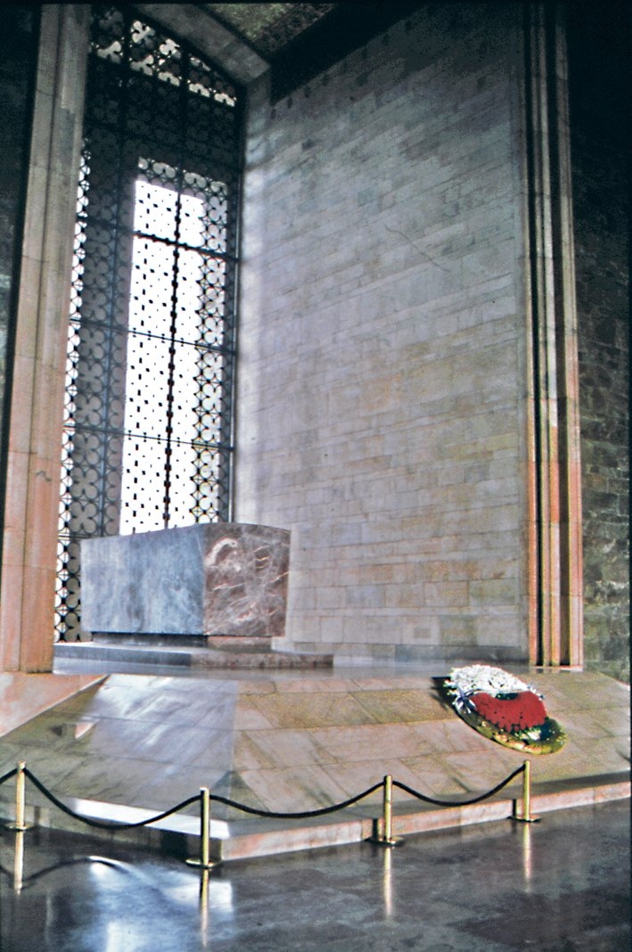 Mustafa Kemal Atatürk’ün Anıtkabir’deki mozolesi