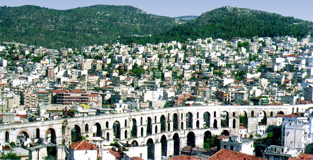 Kavala’da Kanûnî Sultan Süleyman dönemine ait su kemeri