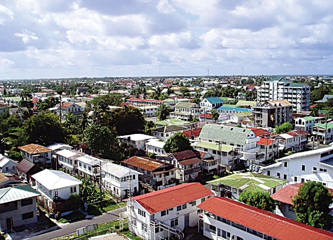 Başşehir Georgetown’dan bir görünüş