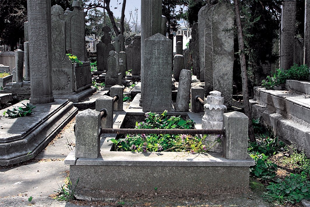 Ziyâeddin Efendi’nin Eyüp Mezarlığı’ndaki kabri