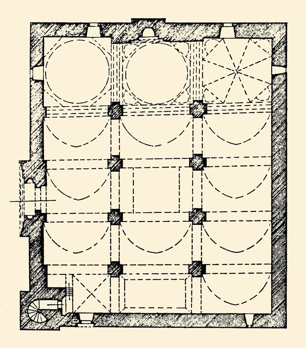 Niğde Alâeddin Camii’nin planı