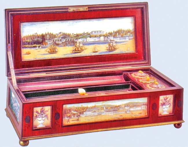 XIX. yüzyıla ait yazı çekmecesi (TSM, CY, nr. 455)