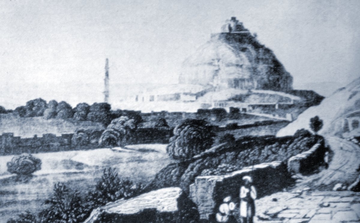 Devletâbâd’ın XIX. yüzyıldaki durumunu gösteren bir gravür