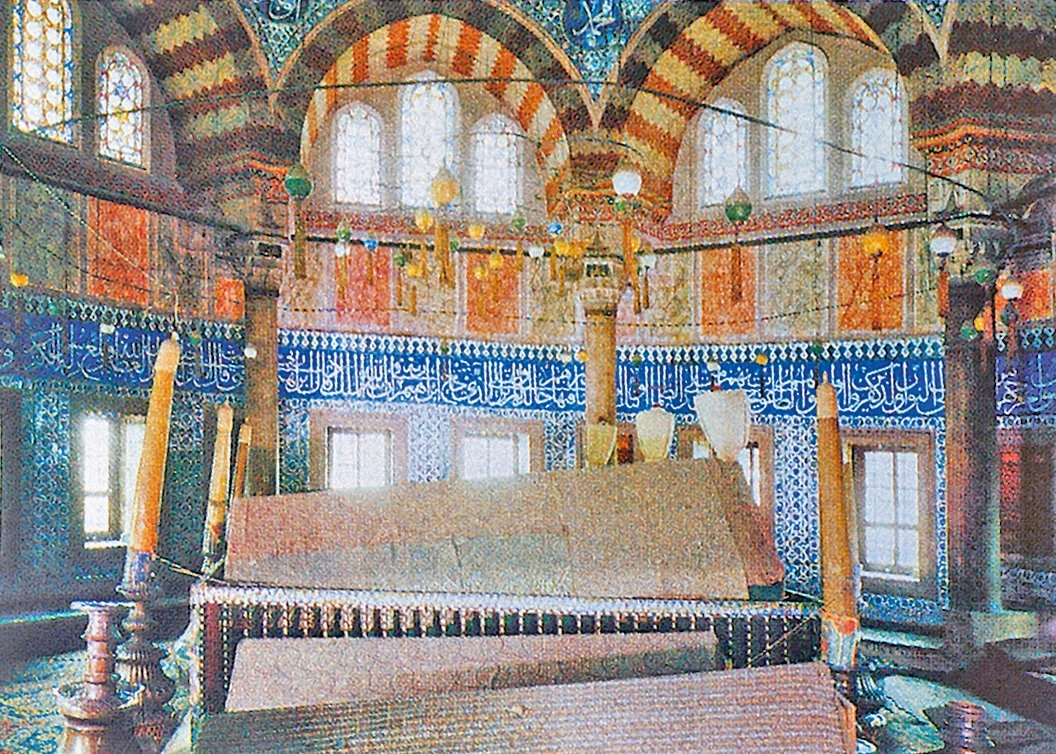 Kanûnî Sultan Süleyman’ıntürbesi içindeki sandukası