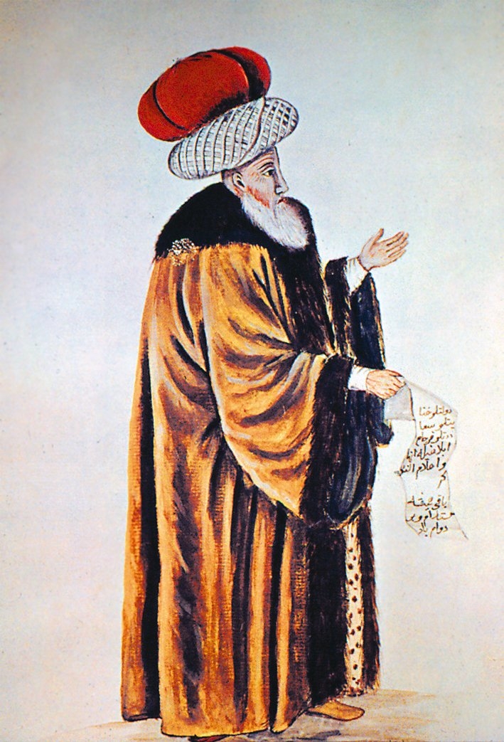 Reîsülküttâb (Türkische Gewänder und Osmanische Gesellschaft, İstanbul 1966, lv. 71)