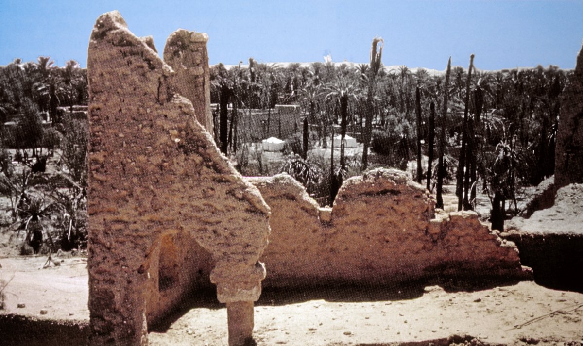 Dir‘iye’de İmam Muhammed b. Suûd Camii’nin kalıntıları – Suudi Arabistan