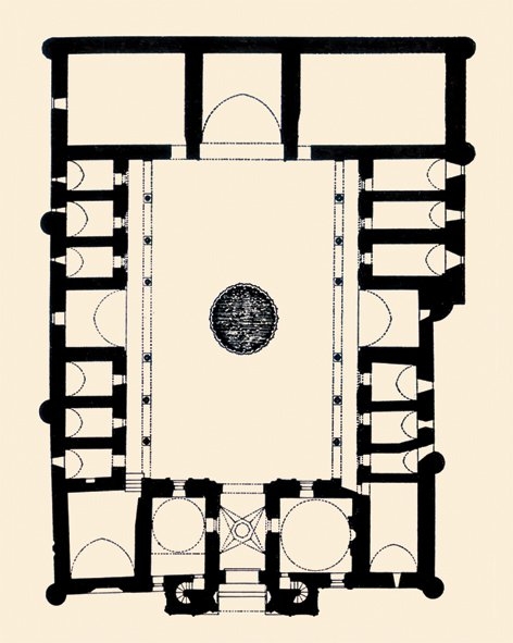 Gökmedrese’nin planı
