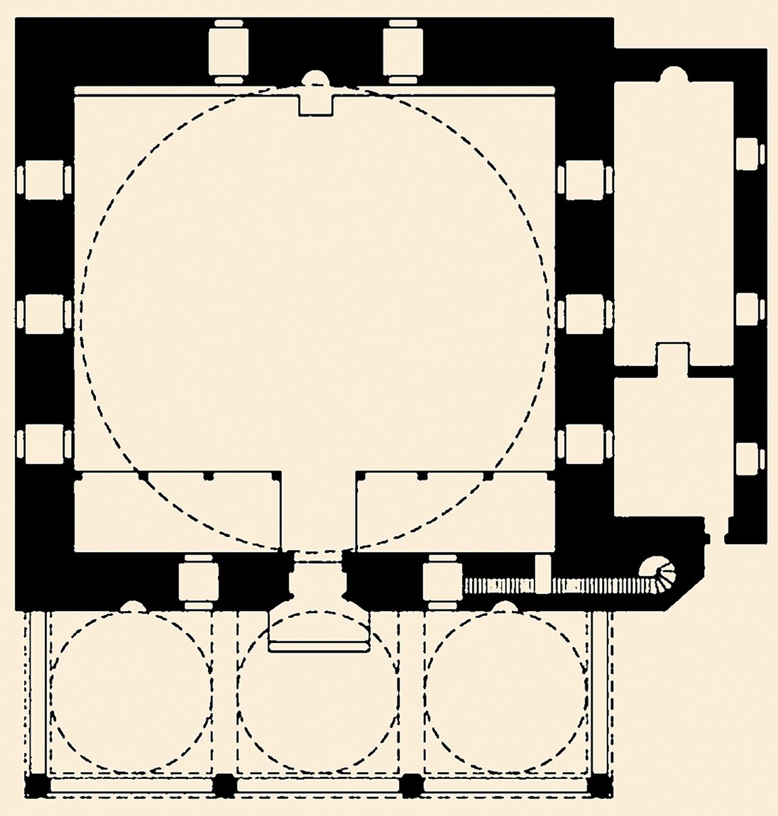 Kadı Seyfullah Efendi Camii’nin planı