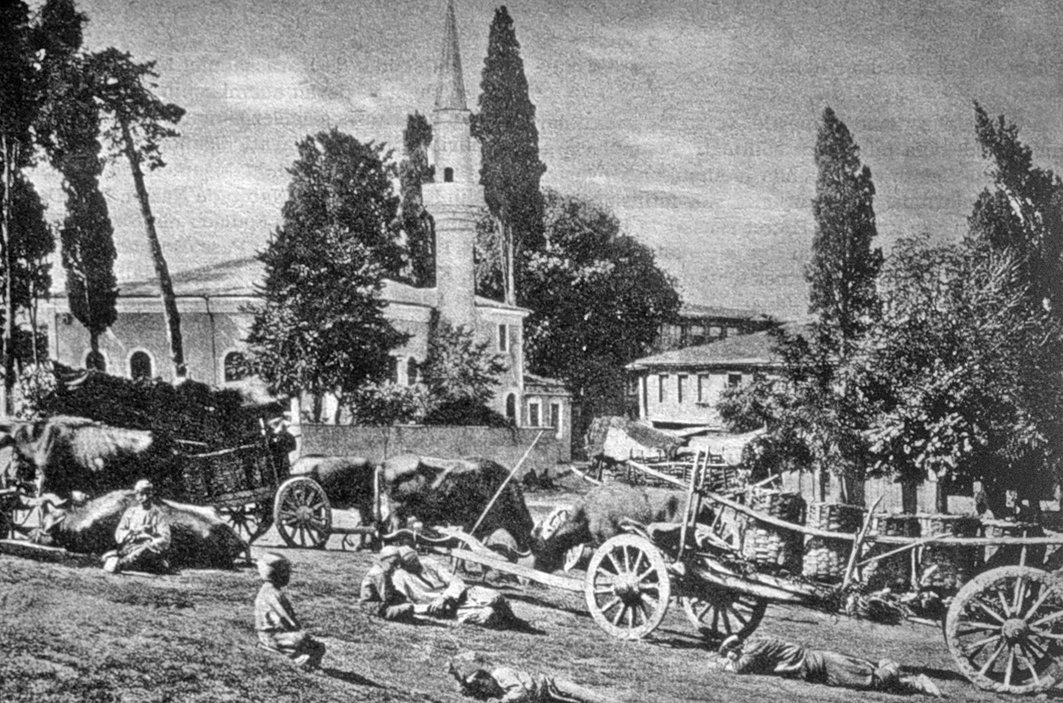 XIX. yüzyılın başlarında Doğancılar Meydanı – Üsküdar/İstanbul