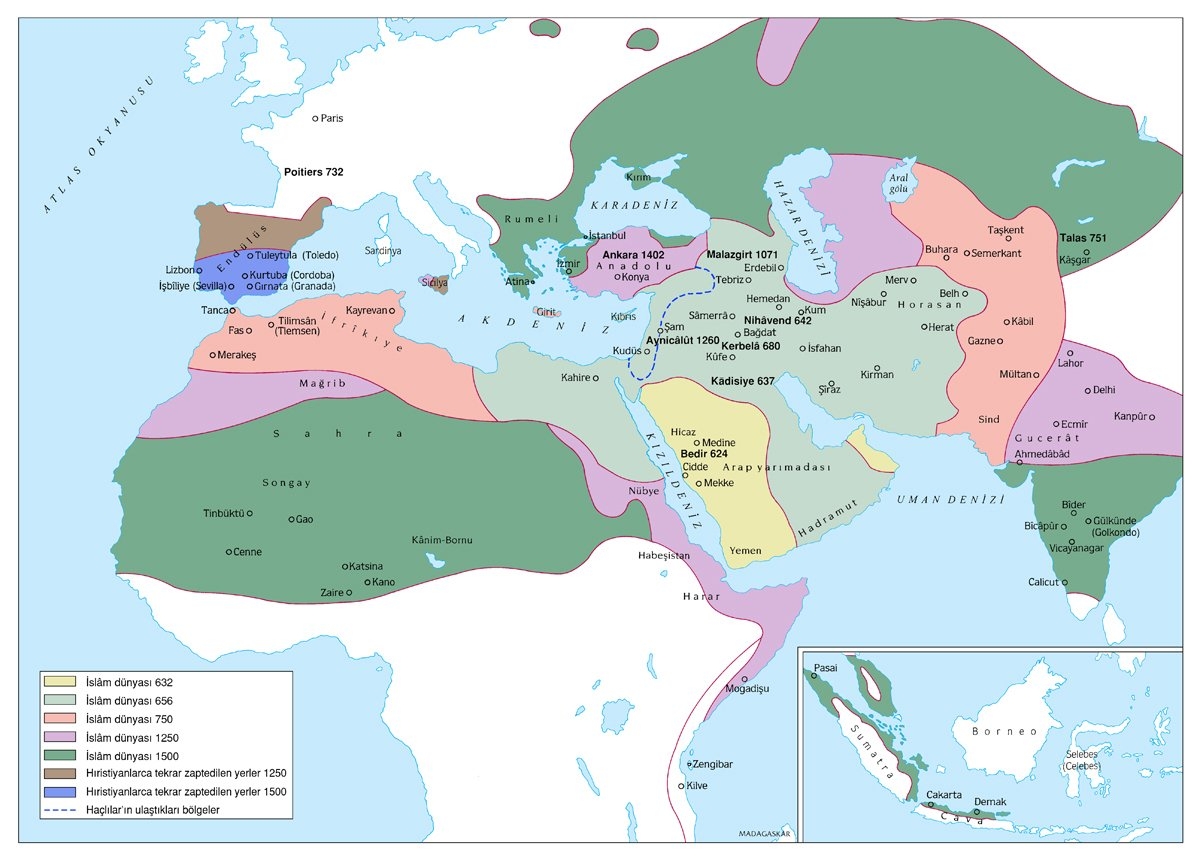 İslâmiyet’in yayılışı (622-1500)