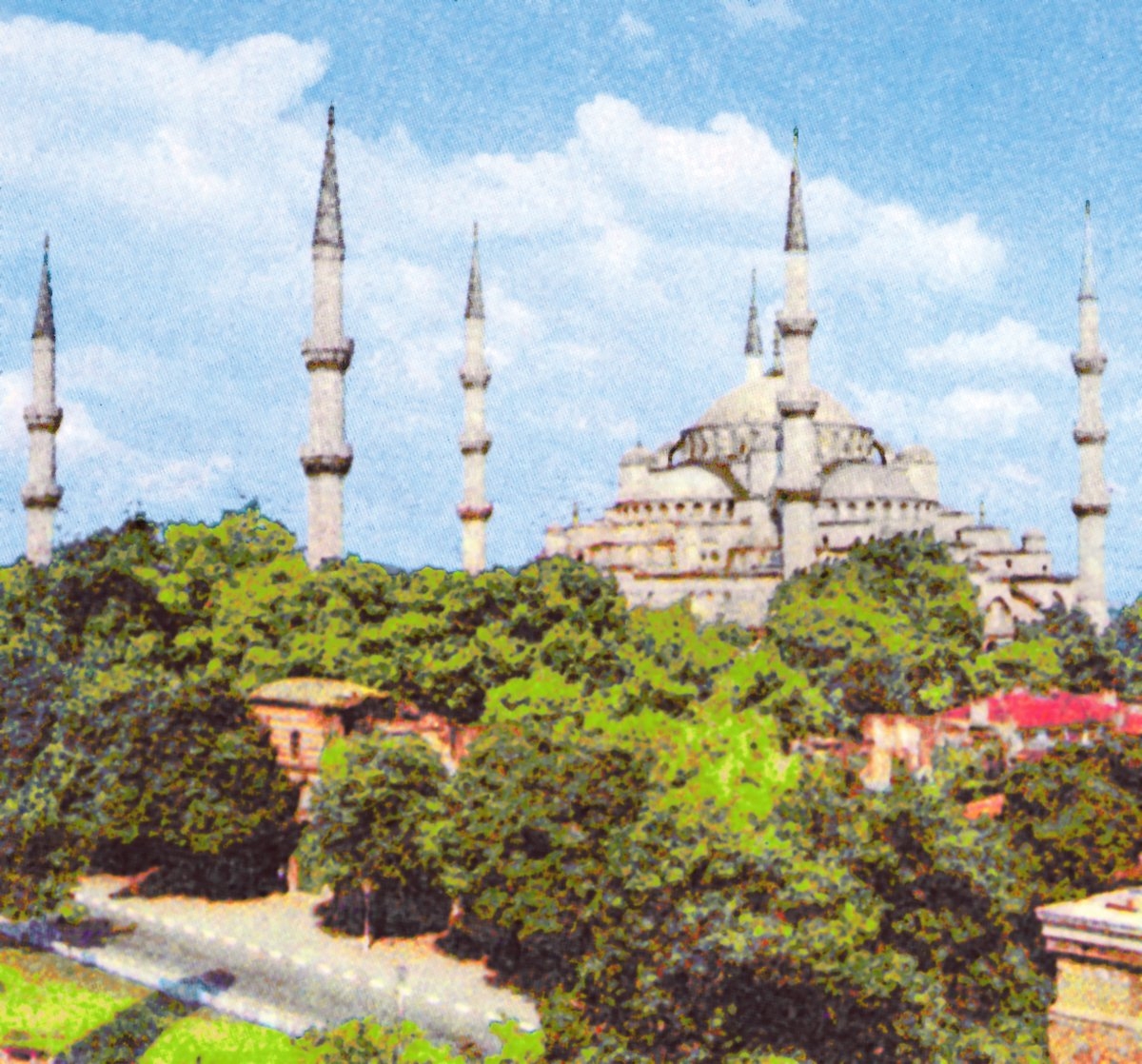 XVII. yüzyıl başlarında inşa edilenselâtin camilerinin en büyüğü olanSultan Ahmed Camii – Fatih/İstanbul