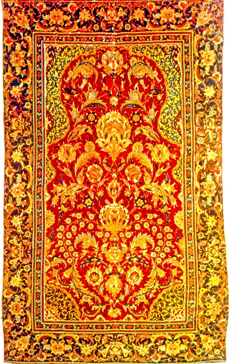 XVI. yüzyıla ait bir Osmanlı-Mısır seccadesi (Metropolitan Museum of Art – New York)