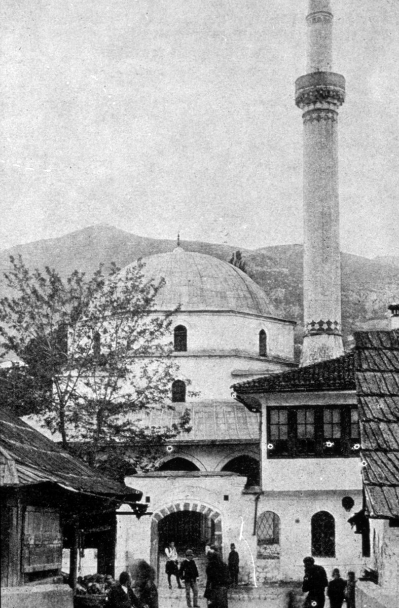 Hünkâr Camii’nin 1892 yılına ait bir fotoğrafı (Mujezinović, I, 17)