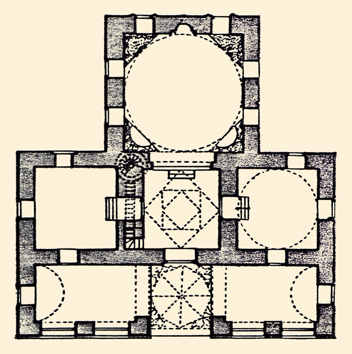 Fîruz Bey Camii’nin planı