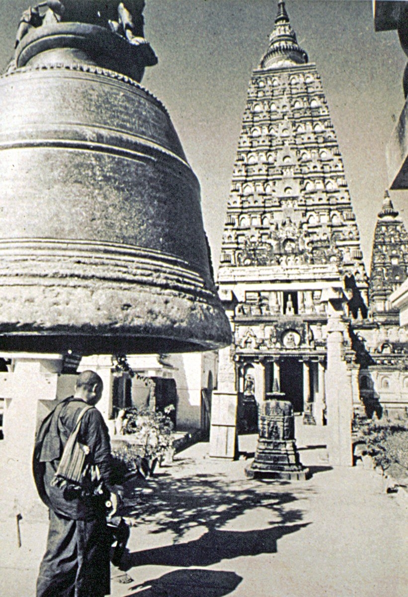 Budizm ve Hinduizm’deki motiflerin birbirine nasıl karıştığını gösteren bir tapınak