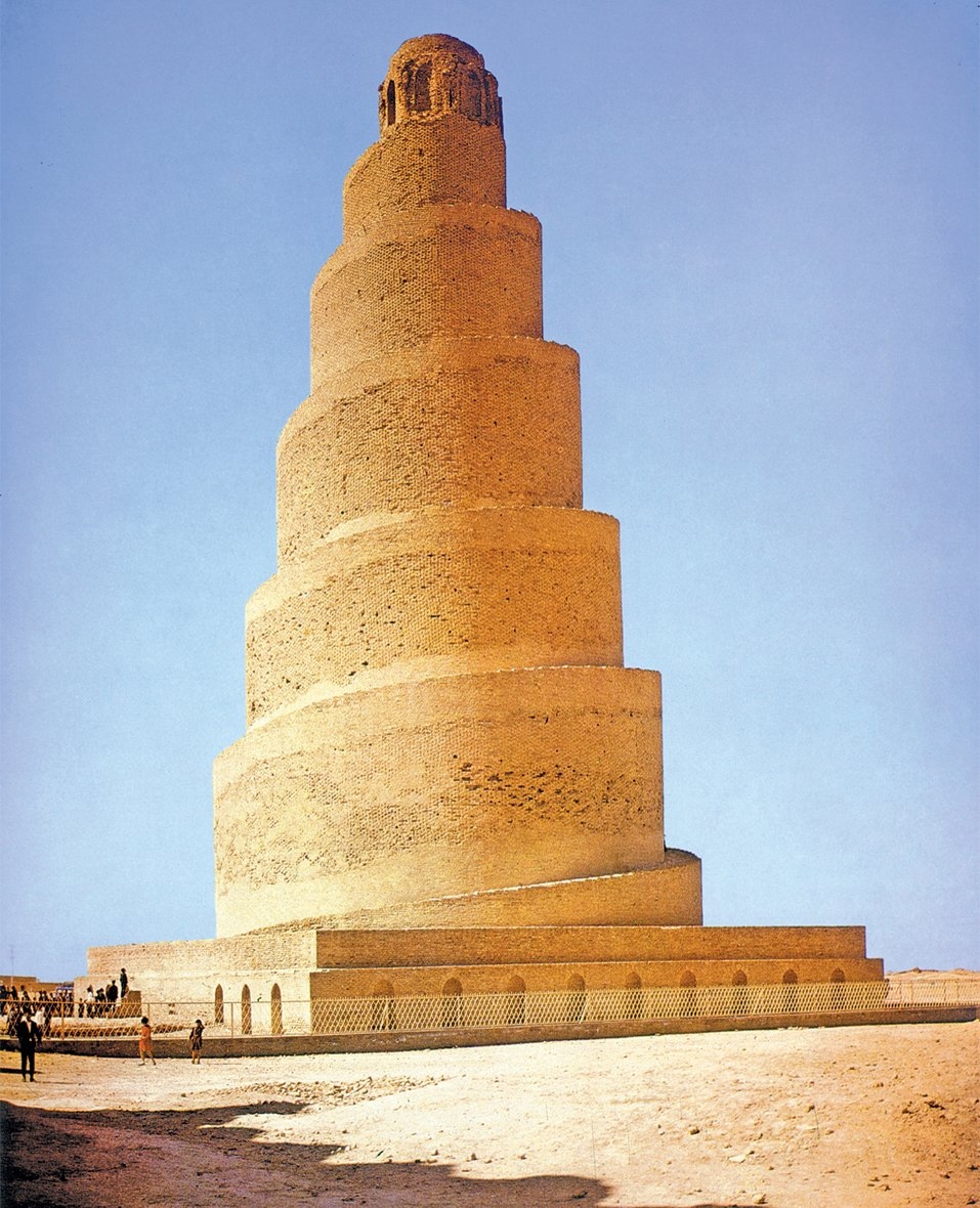 Sâmerrâ Ulucamii’nin melviye diye tanınanünlü minaresi