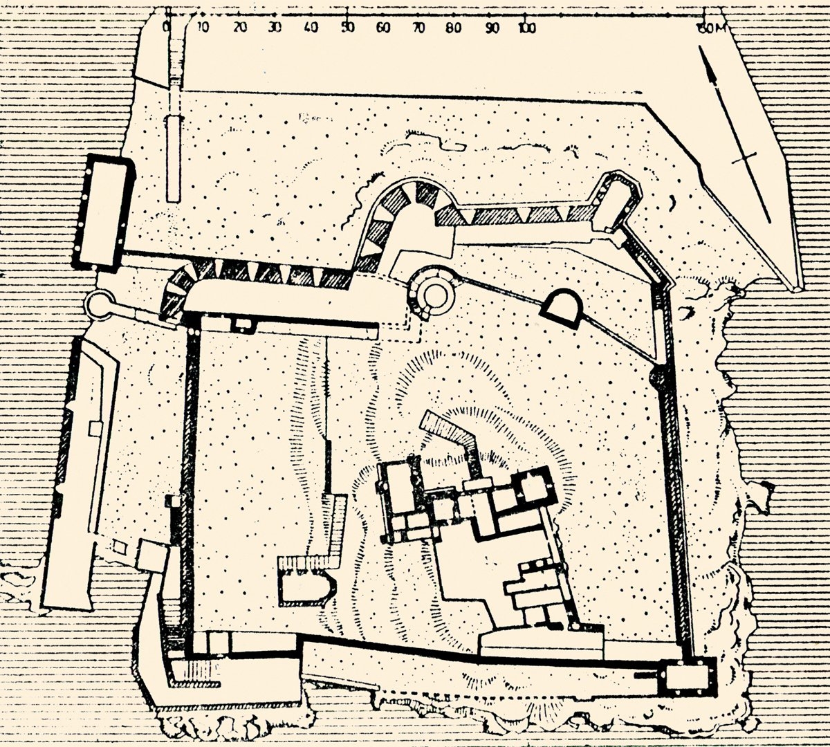 Bodrum Kalesi’nin planı