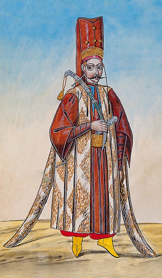 Silâhdar ağa (Elbise-i Atîka-i Osmâniyye, İÜ Ktp., TY, nr. 9362)