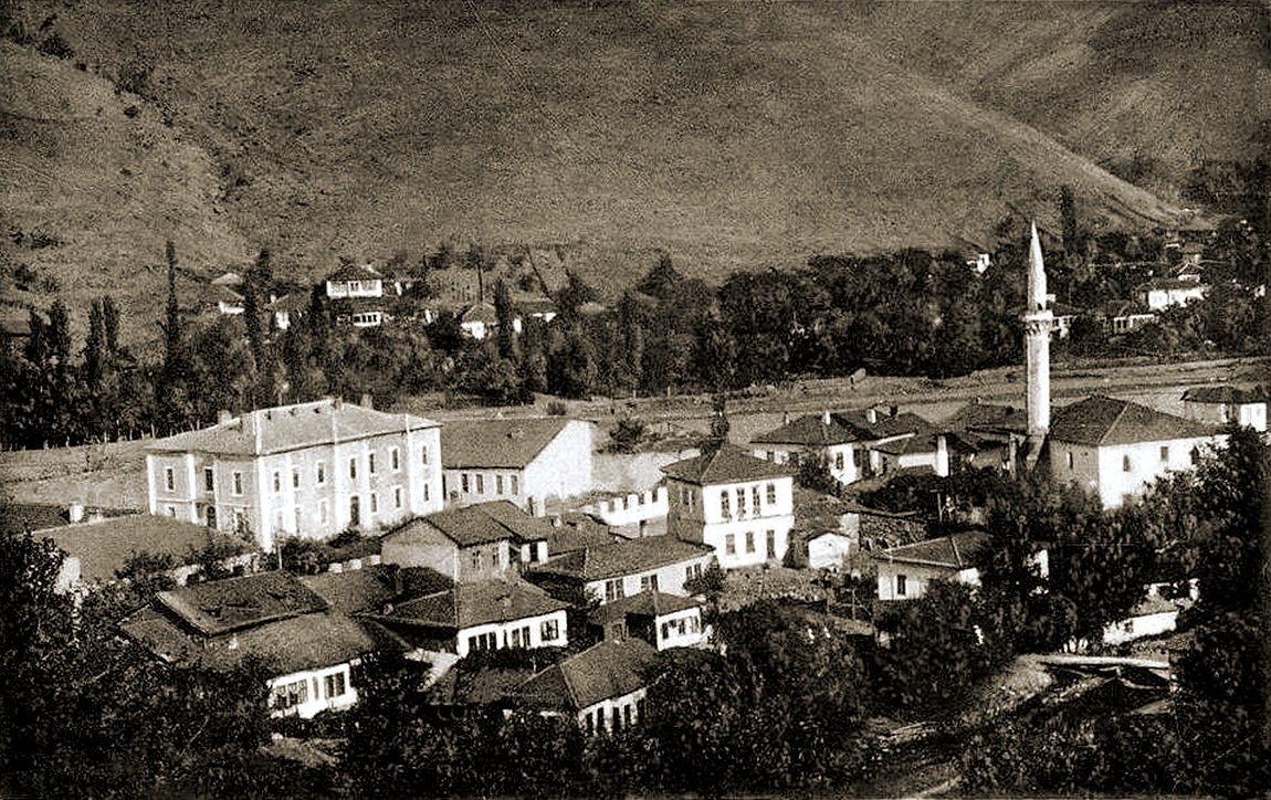 XX. yüzyılın başlarında Eğridere Palankası’nı gösteren bir kartpostal