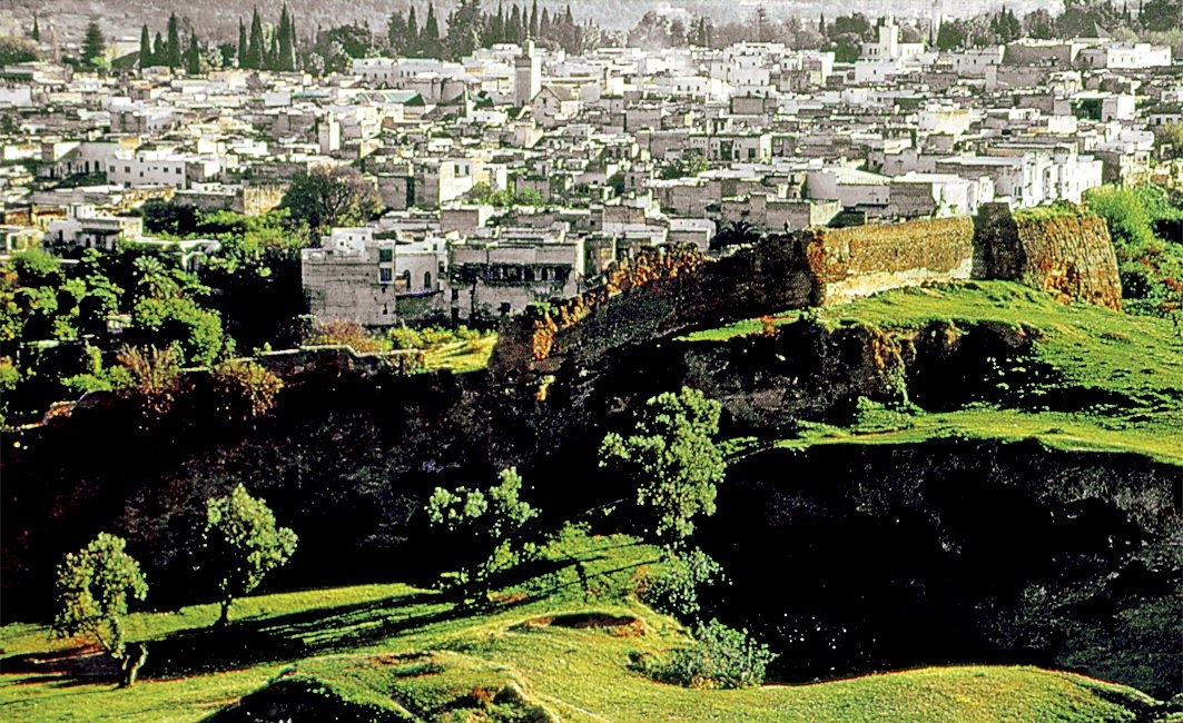 Fas şehrinden bir görünüş