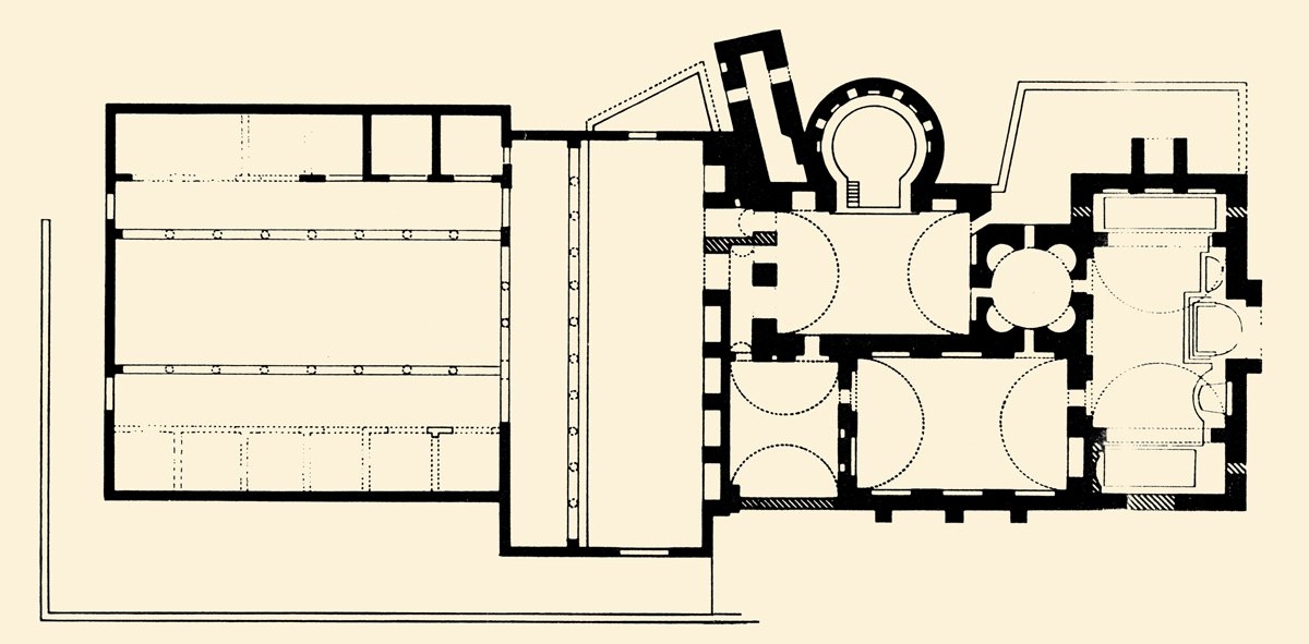 Side Agora Hamamı’nın planı