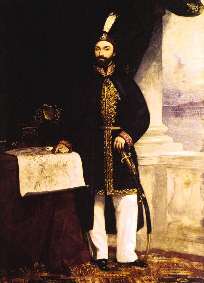 Sultan Abdülmecid’in XIX. yüzyıl ortalarında yapılan yağlı boya tablosu (TSM, nr. 17/118)