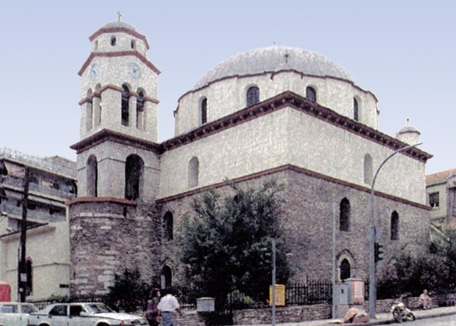 Kavala’da kiliseye çevrilmiş olan (Saint Nikolas Kilisesi) İbrâhim Paşa Camii – Yunanistan