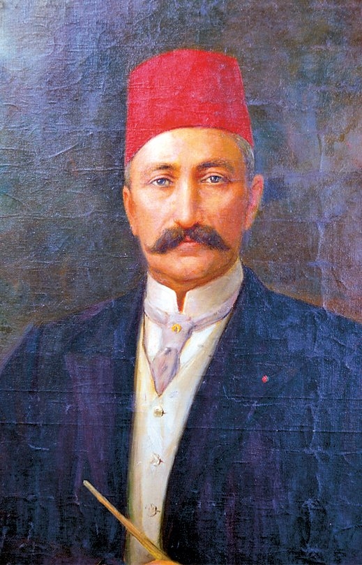 Şeker Ahmed Paşa’nın yaptığı kendi portresi (İstanbul Resim ve Heykel Müzesi)