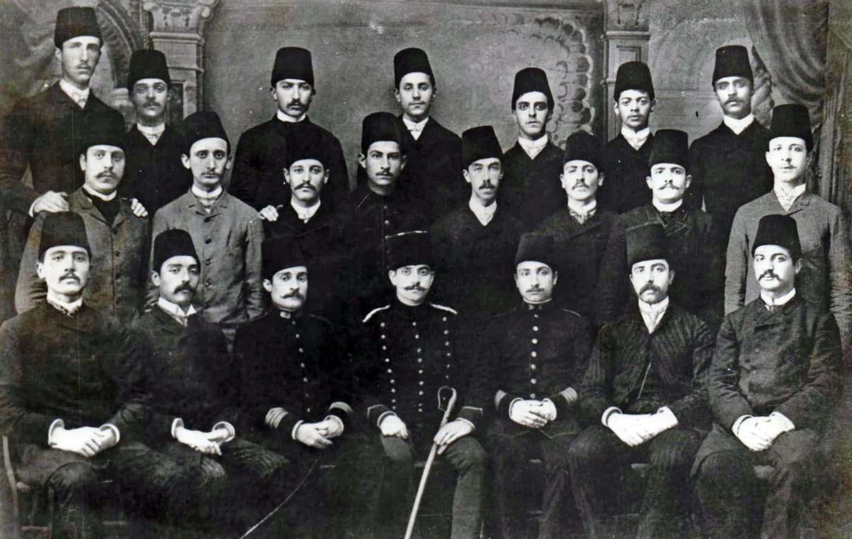 Hendese-i Mülkiyye Mektebi’nin r. 1305 (1889) yılı mezunları