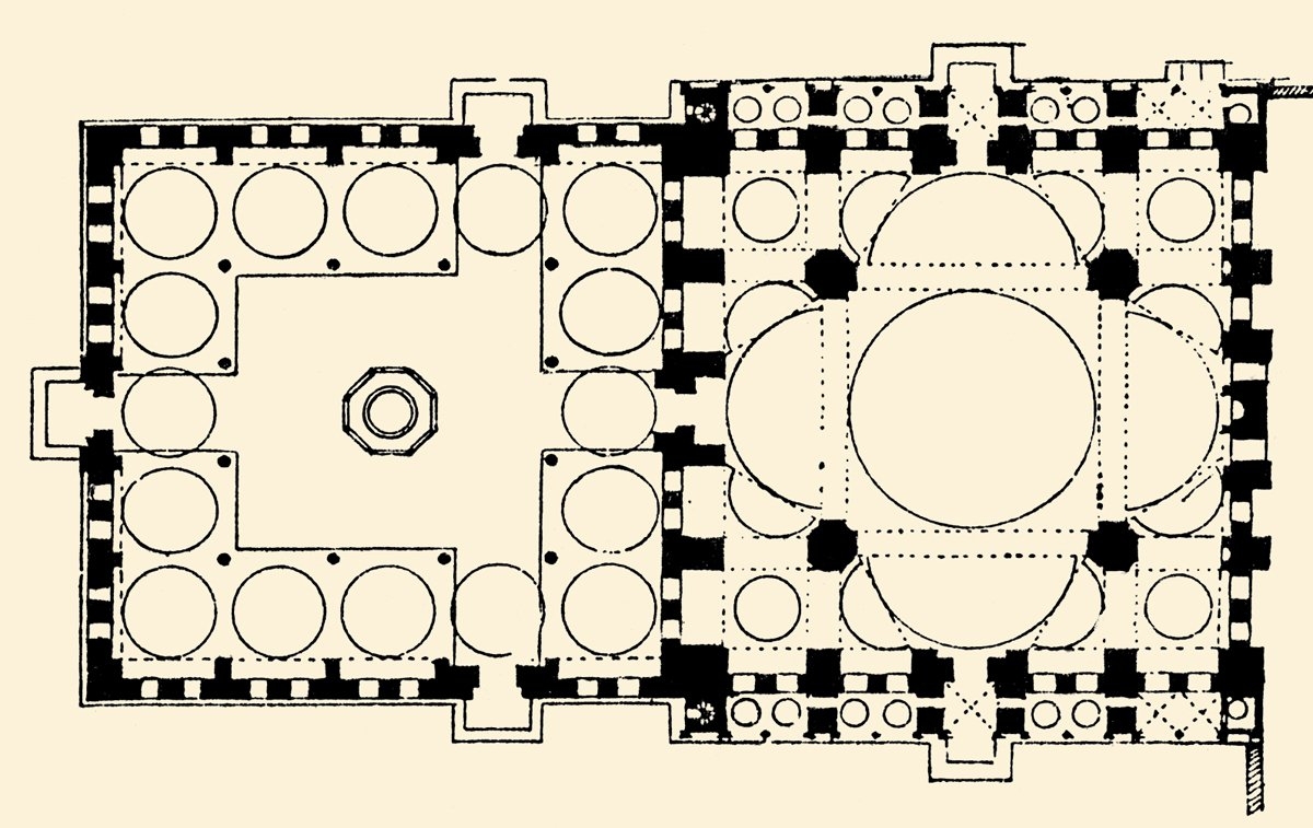 Şehzade Camii’nin planı