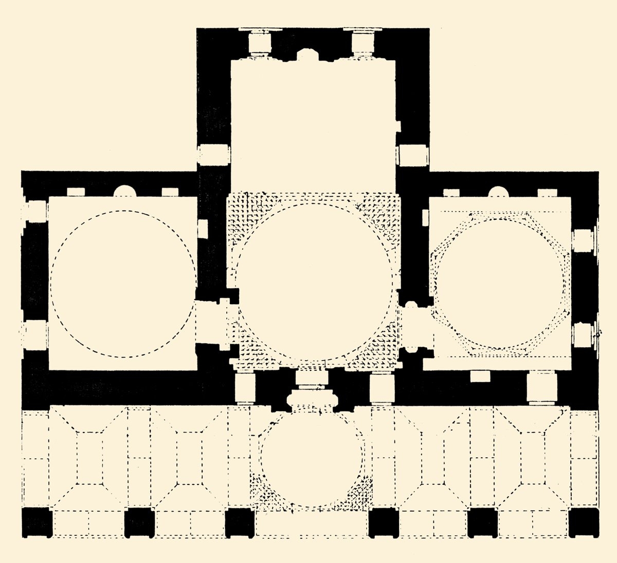 Gazi Mihal Bey Camii’nin planı