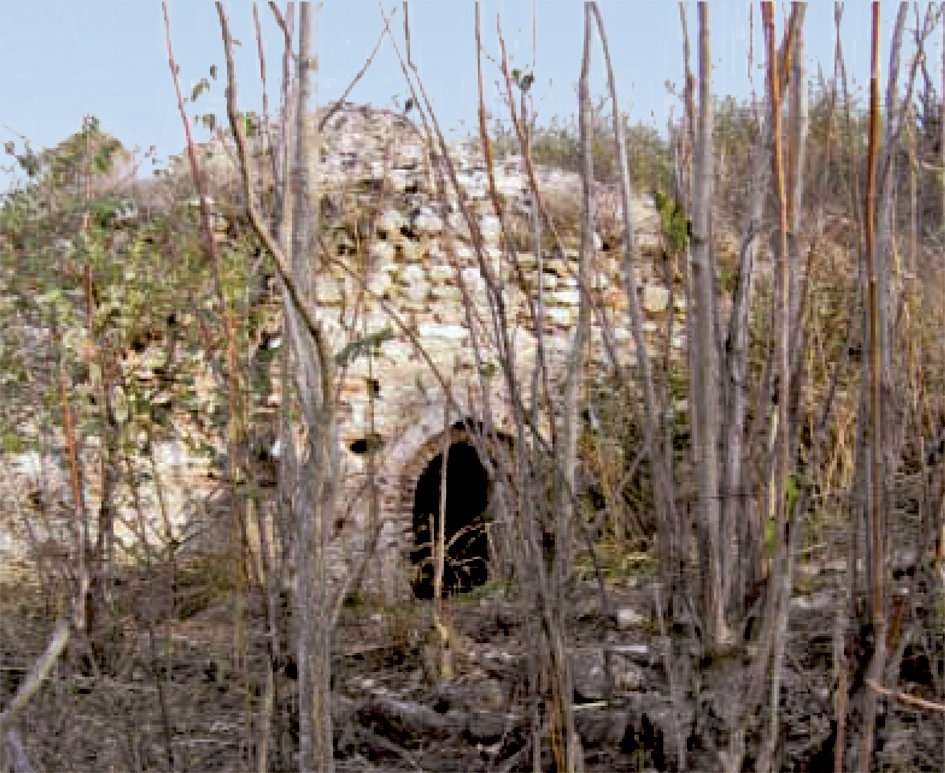 XV. yüzyıl Osmanlı hamamının dış görünüşü