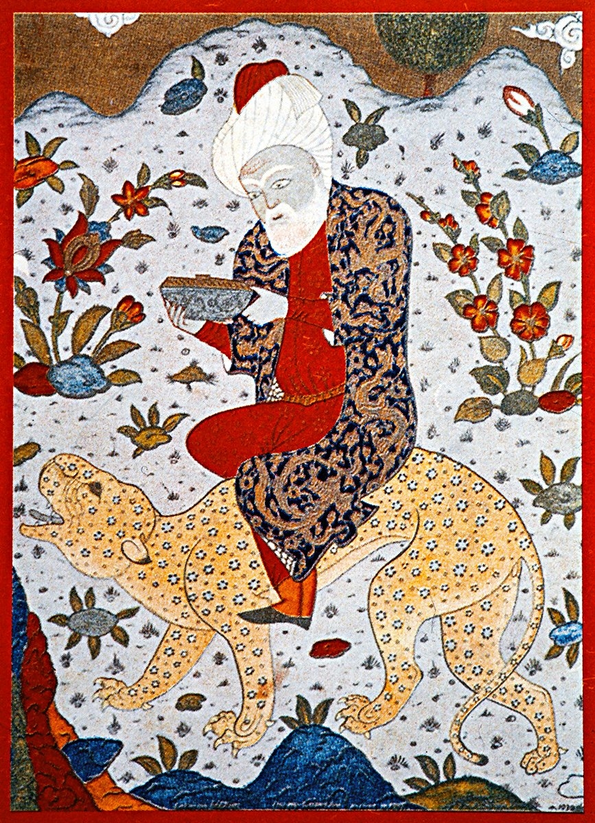 Lokman Hekim’i gösteren bir minyatür(Kalender Paşa, Kitâb-ı Falnâme, TSMK, Hazine, nr. 1703, vr. 23b)