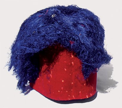 XIX. yüzyılın ikinci yarısına ait püskülü dağılmış bir fes (TSM, Envanter nr. 13/2133)